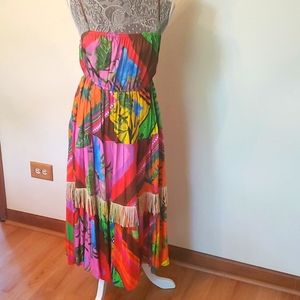 NWOT FARM Women's midi  dress.,Size M